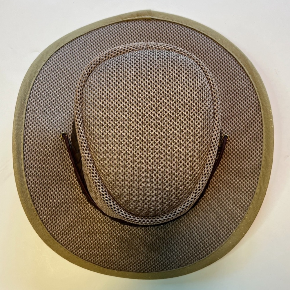 Stetson Tan Mesh Hat Size Large